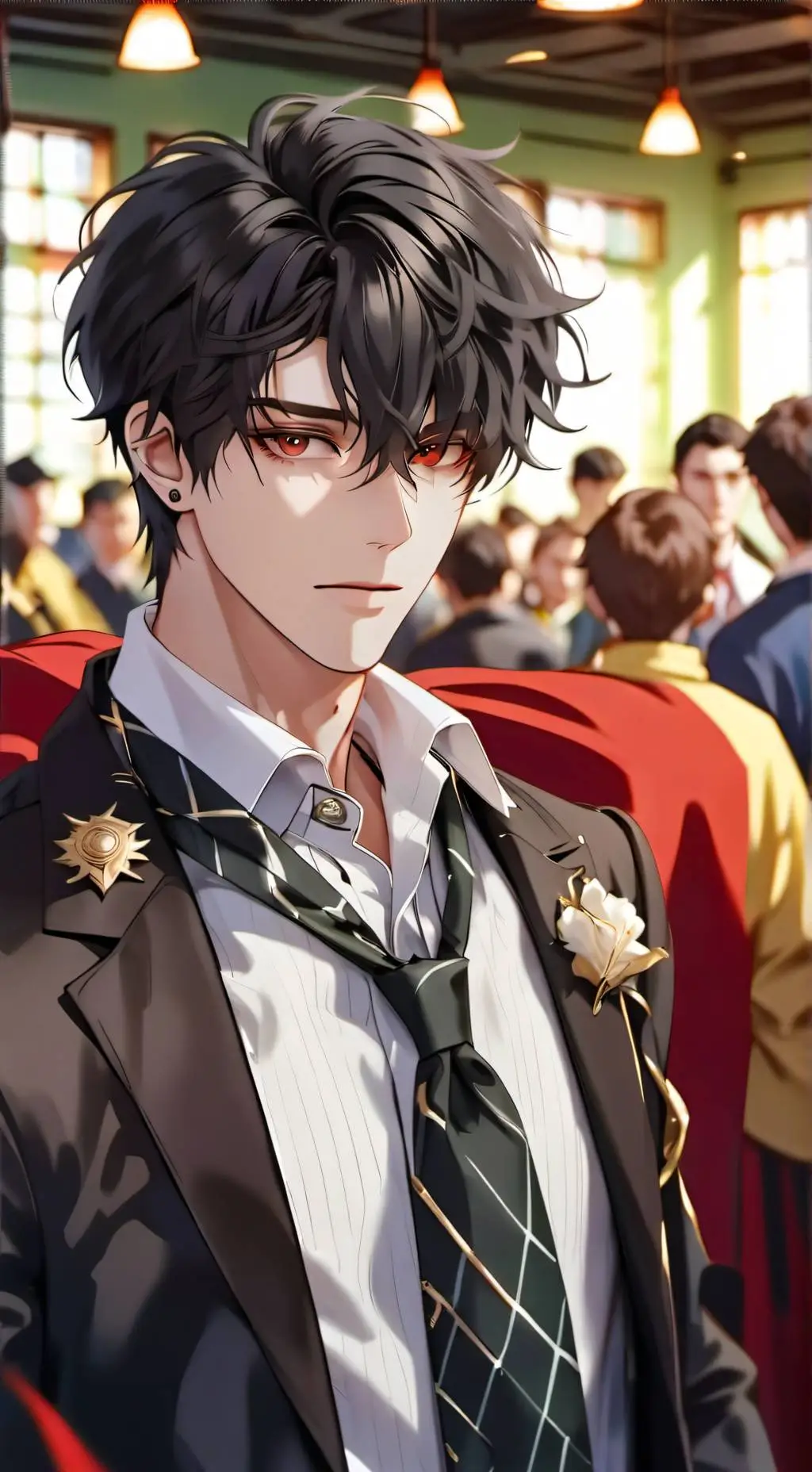 ai character: Levi background