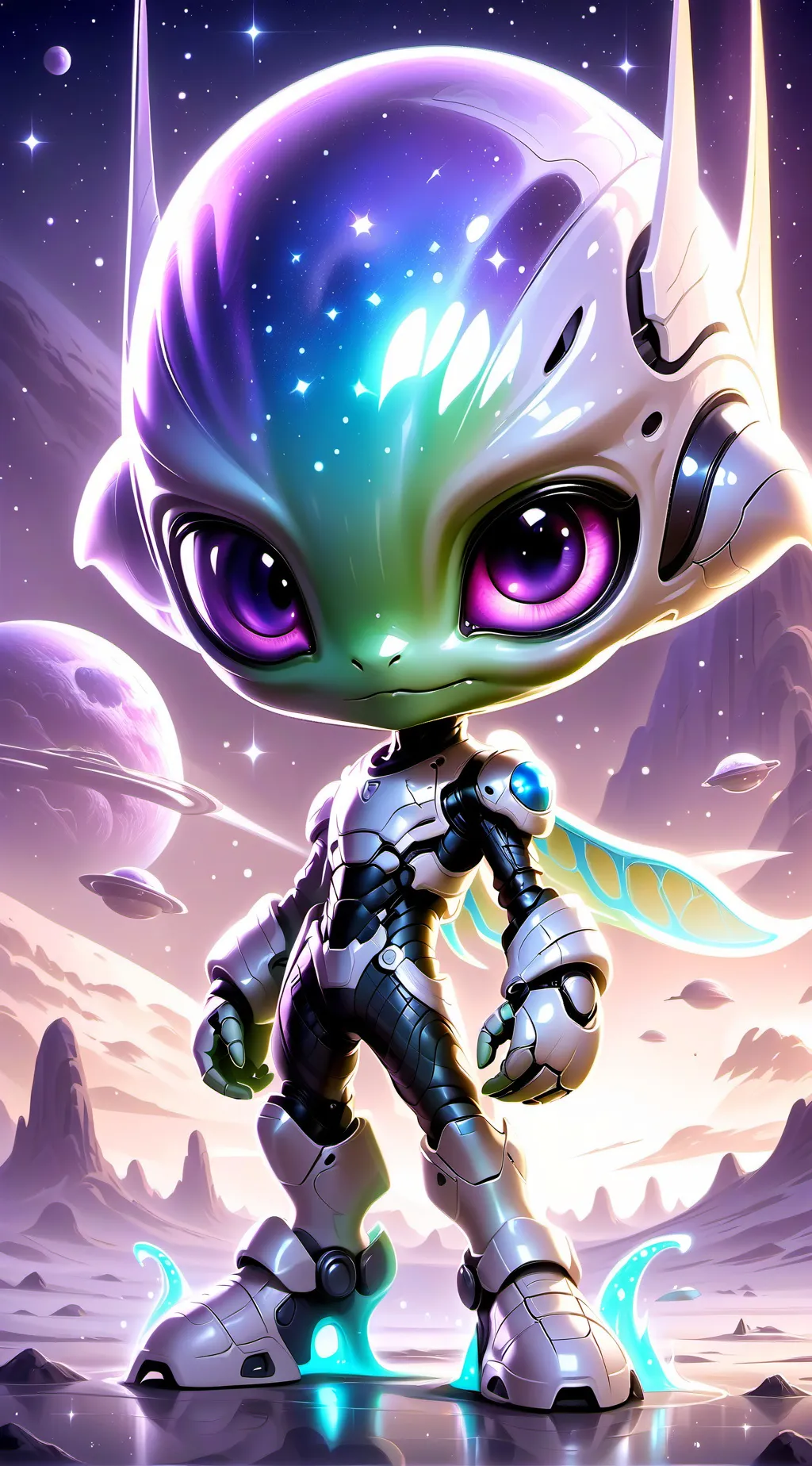 ai character: alien maximo background