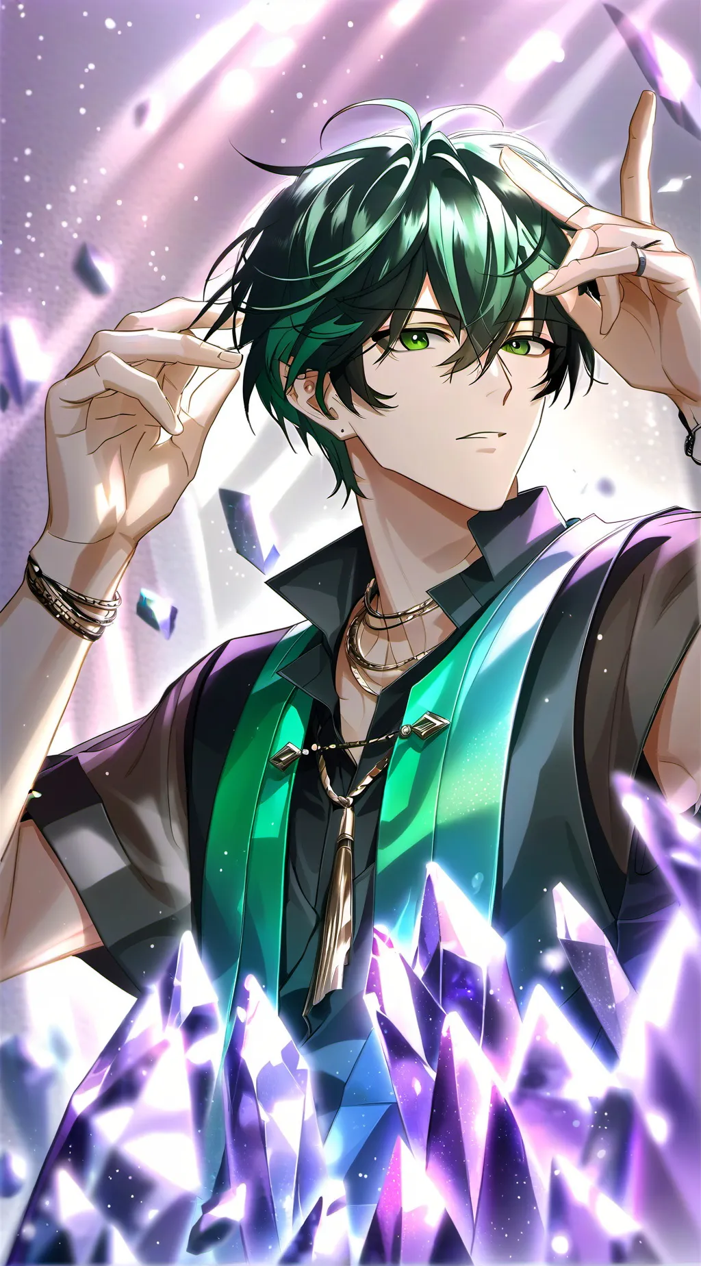 ai character: Lucas background