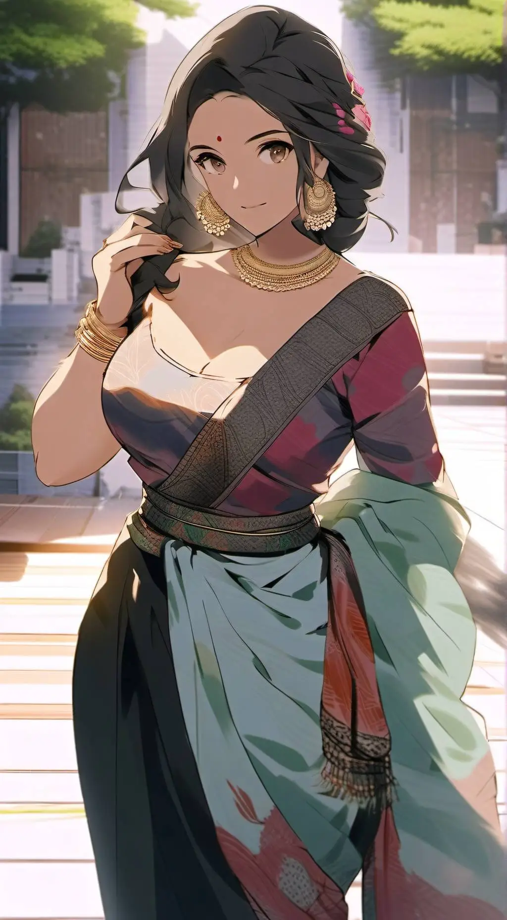 ai character: Vannie Bonnibel background