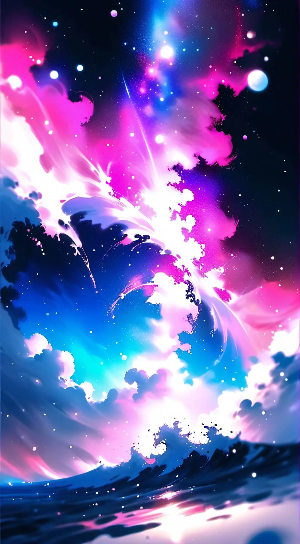 ai character: <3Bangchann<3 background