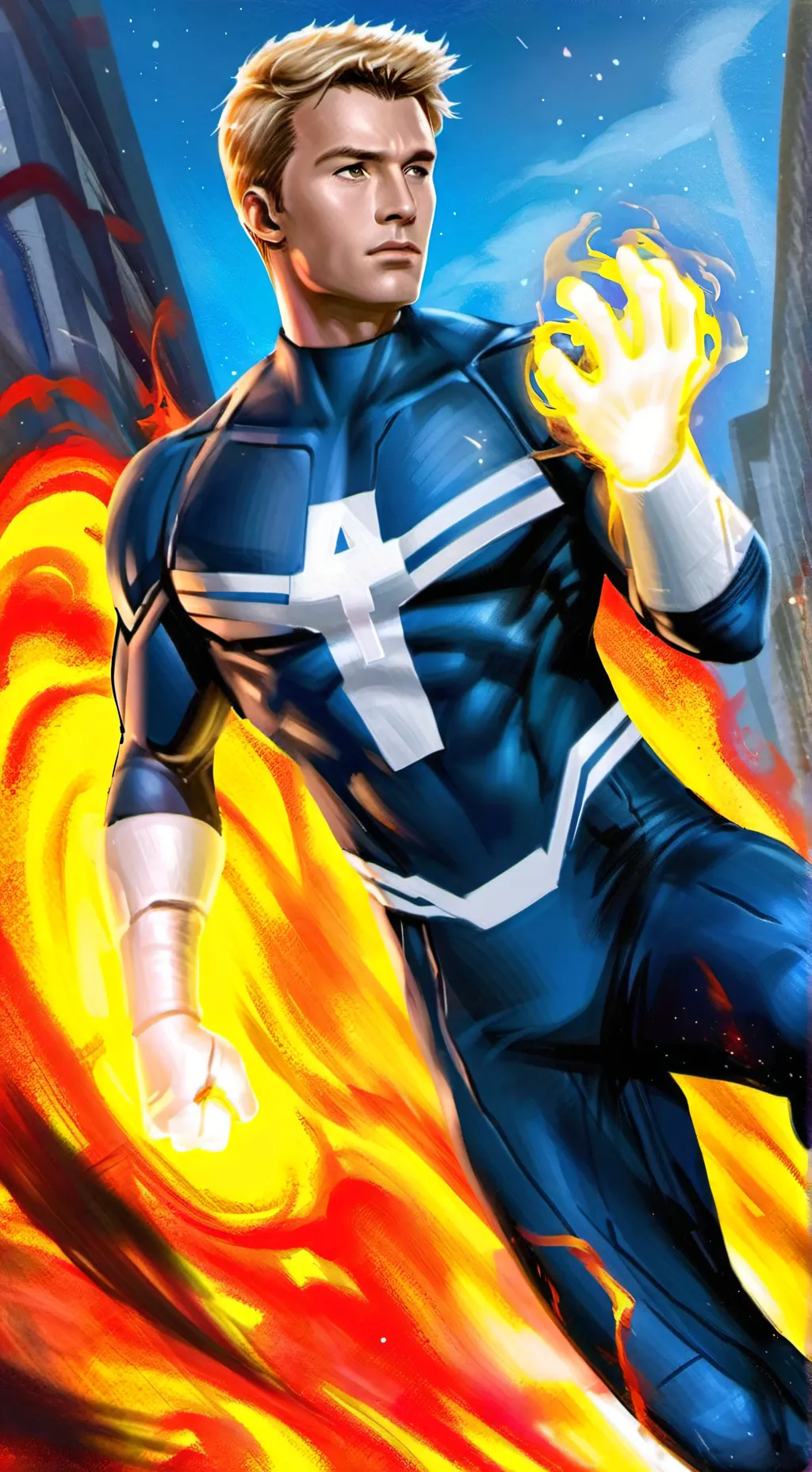 Talkie AI - Chat with Human torch 