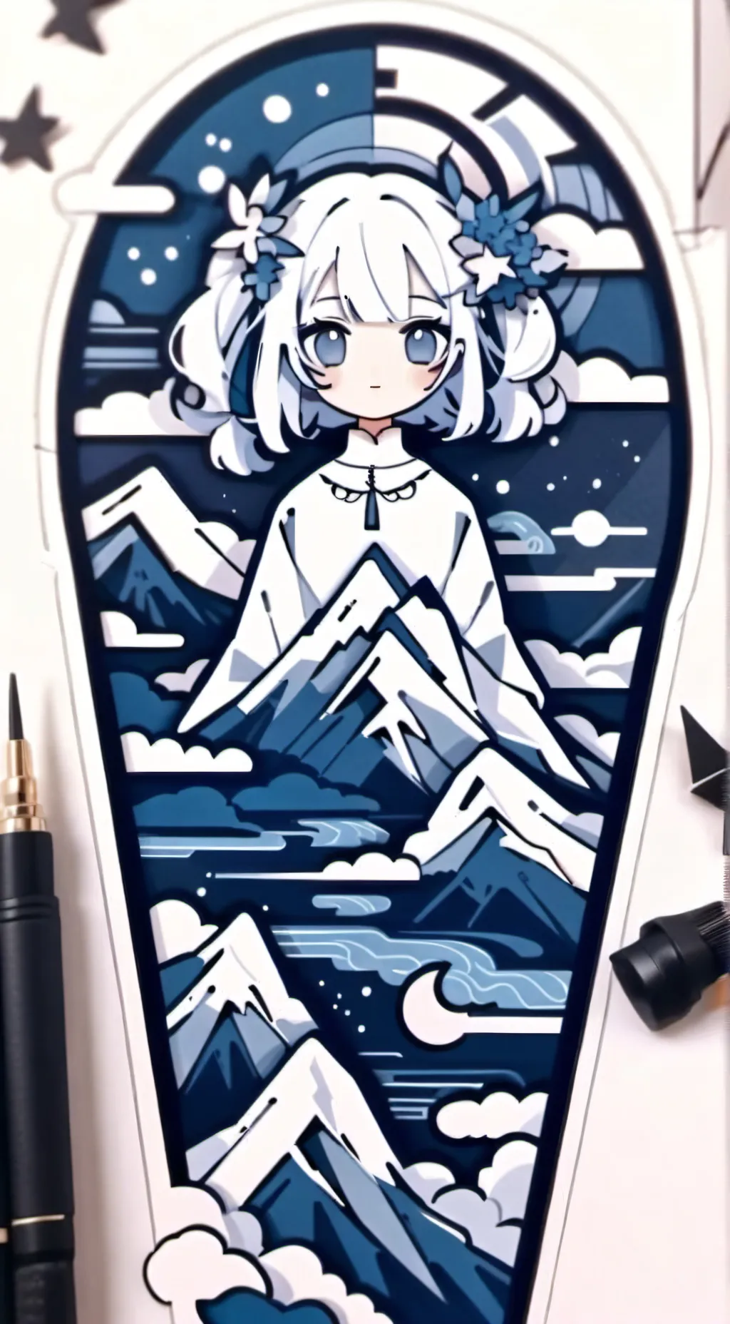 ai character: FPE x MD background