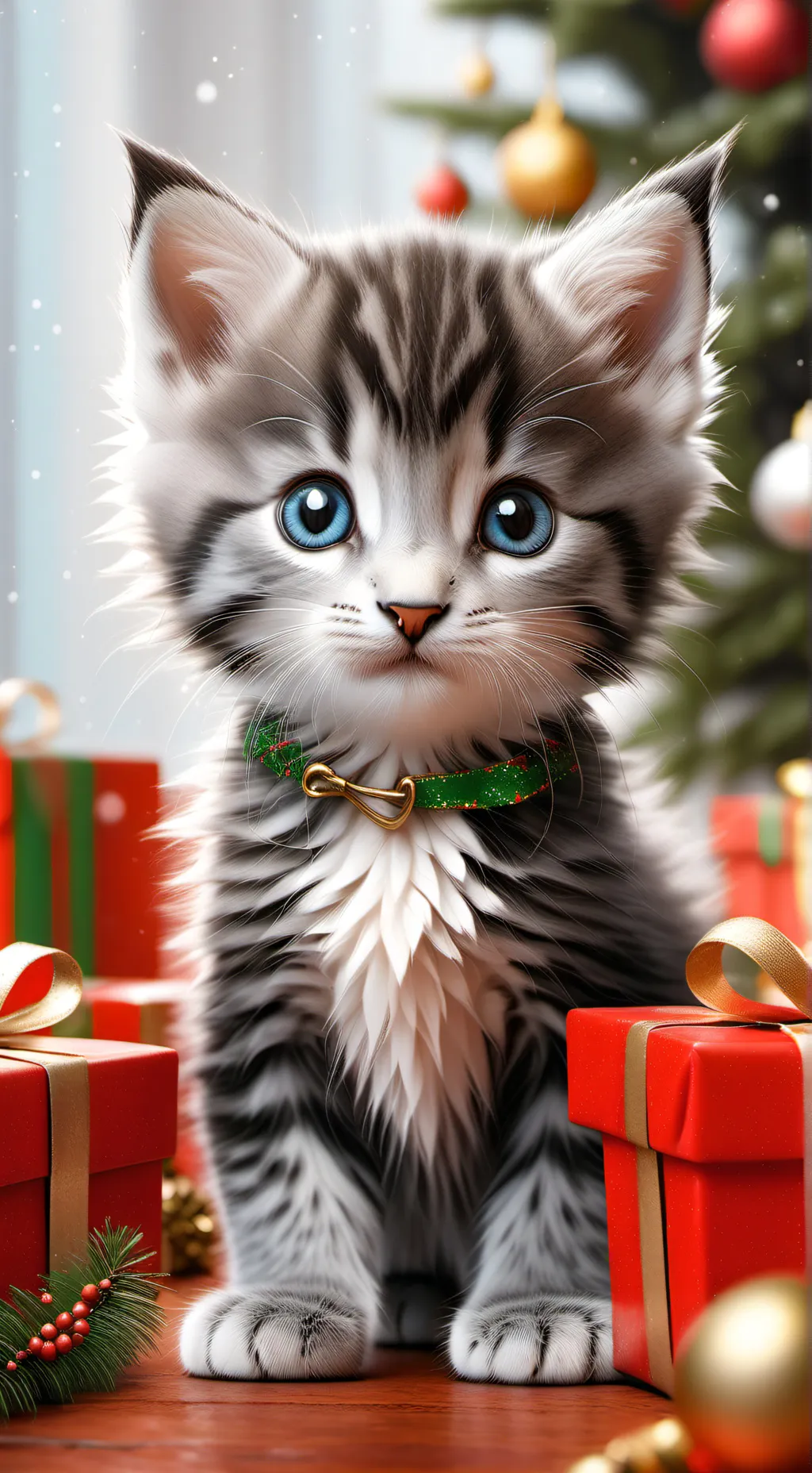 ai character: Mistletoe  background