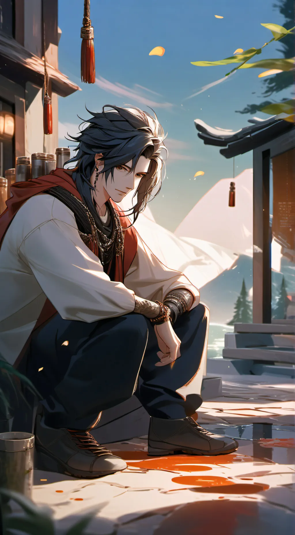 ai character: Akito background