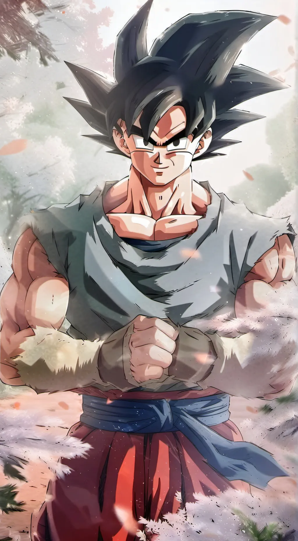 ai character: Son goku background