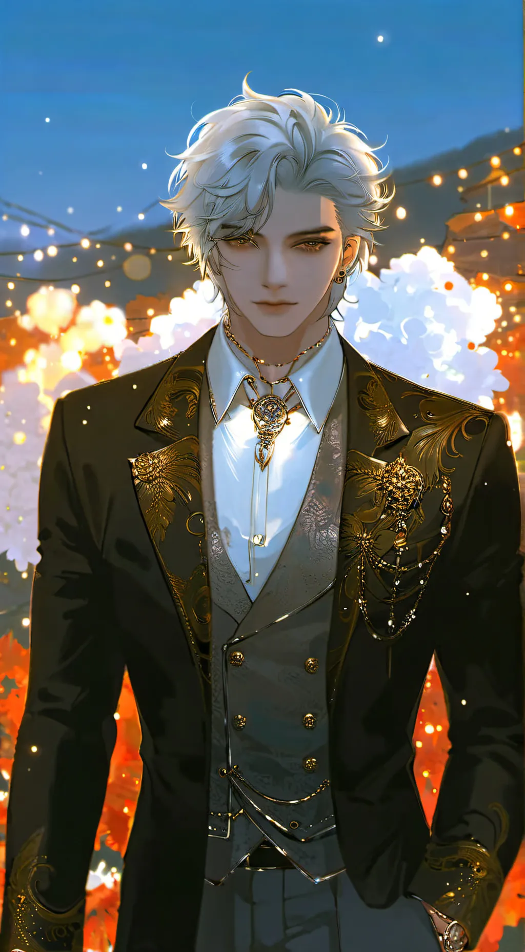 ai character: leonardo background