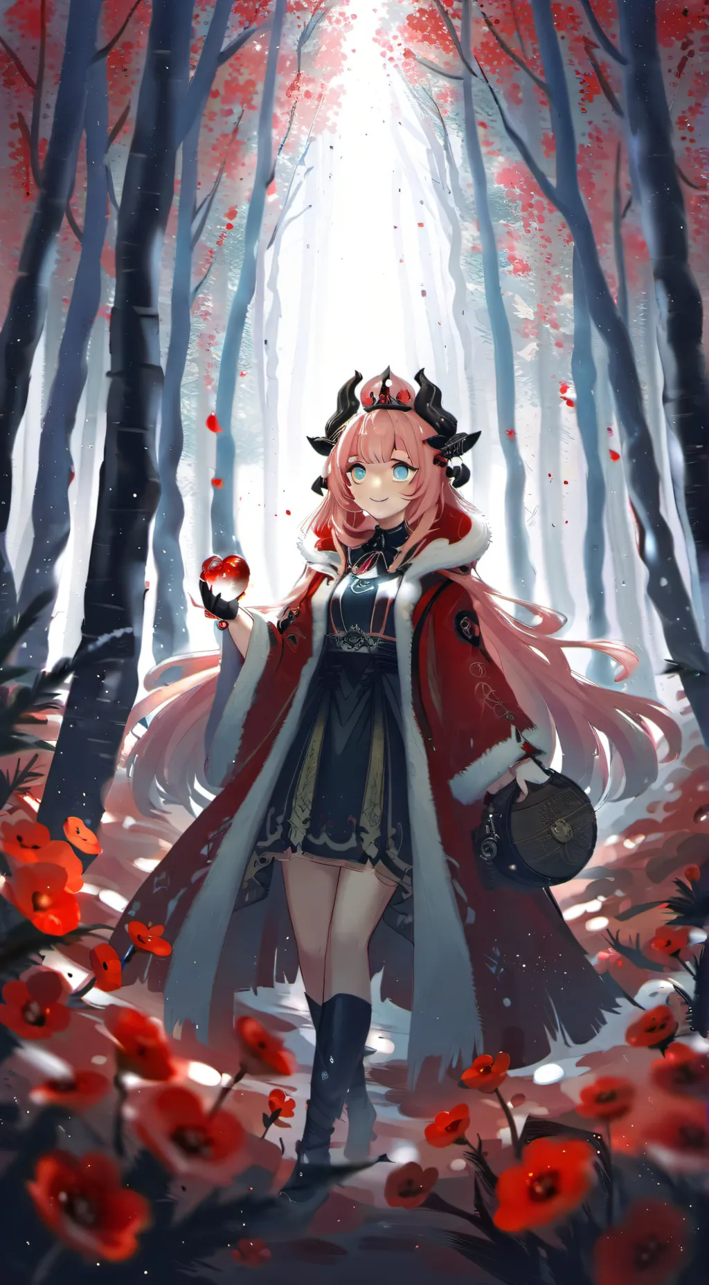 ai character: кушина  background