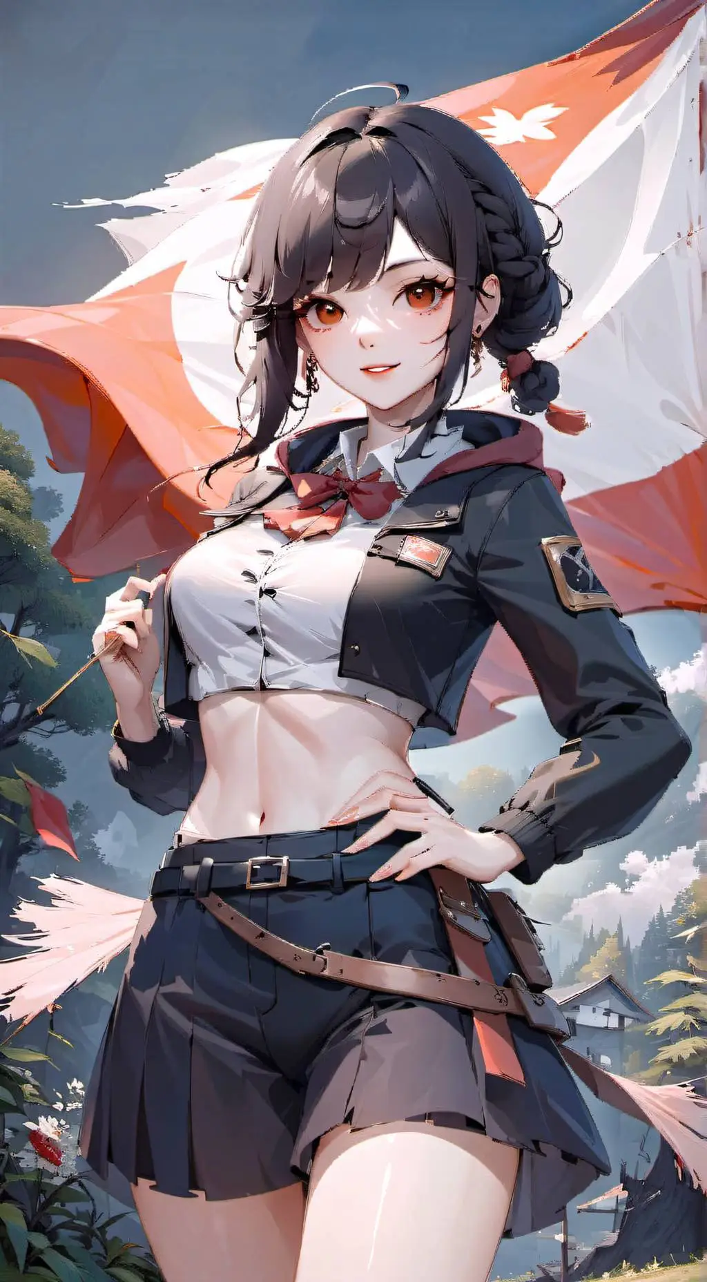 ai character: Pola background