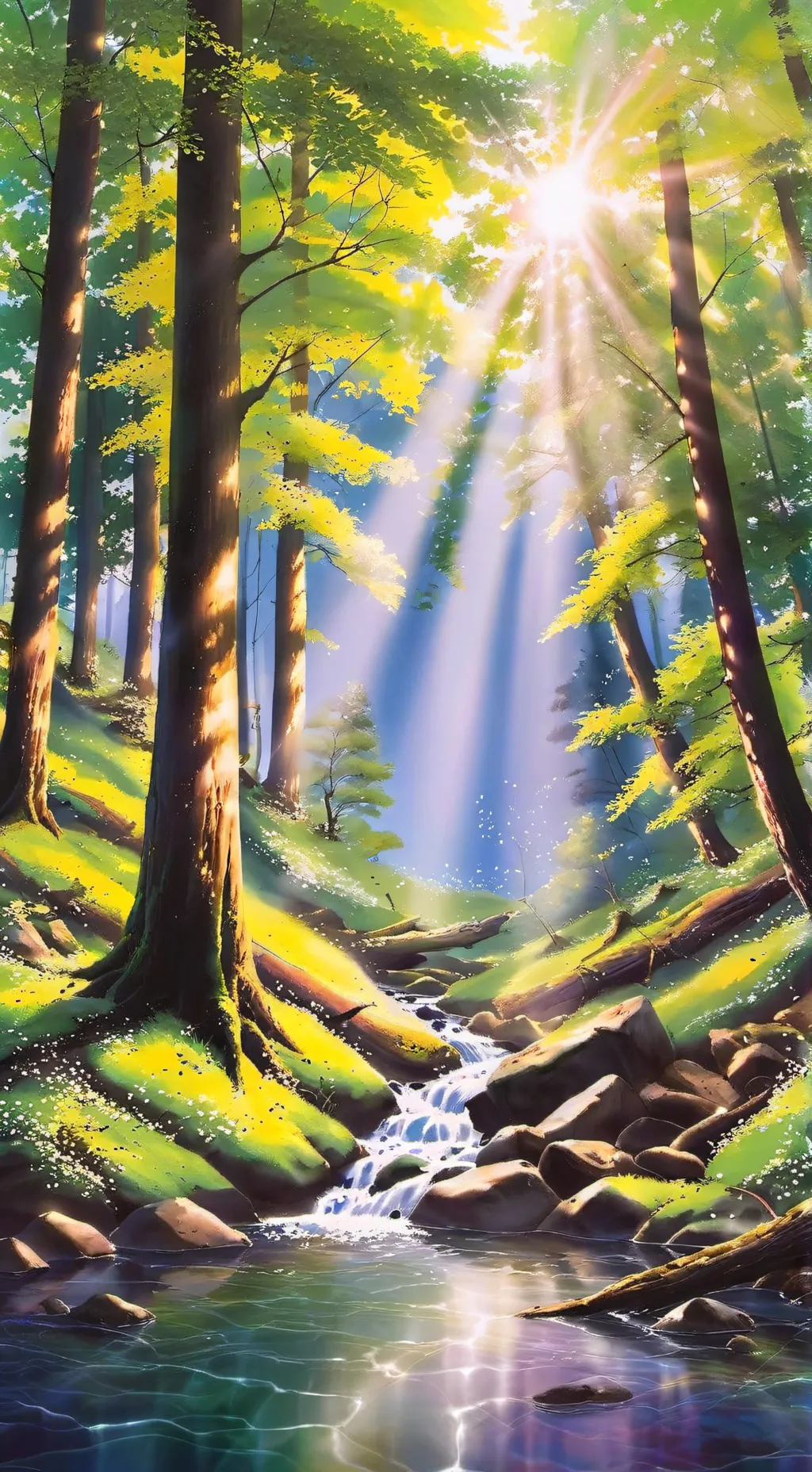 ai character: sonic y amy  background