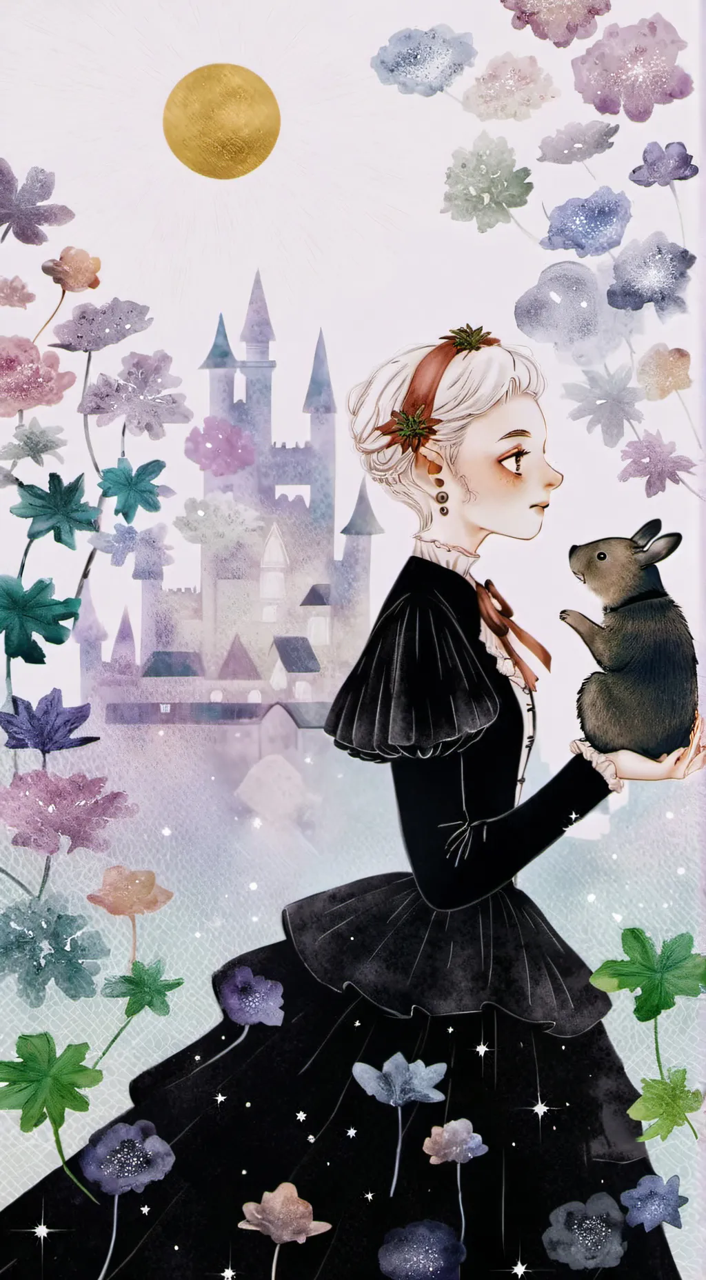 ai character: sprout  background