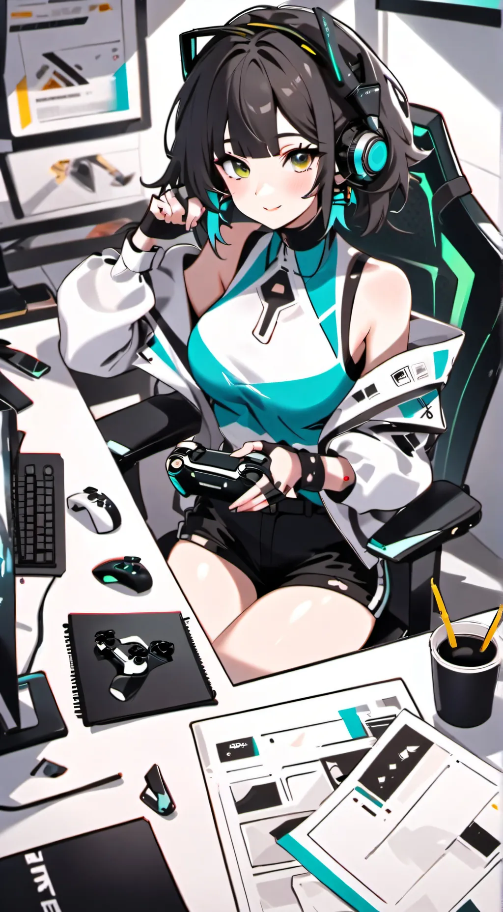 ai character: mikaela background