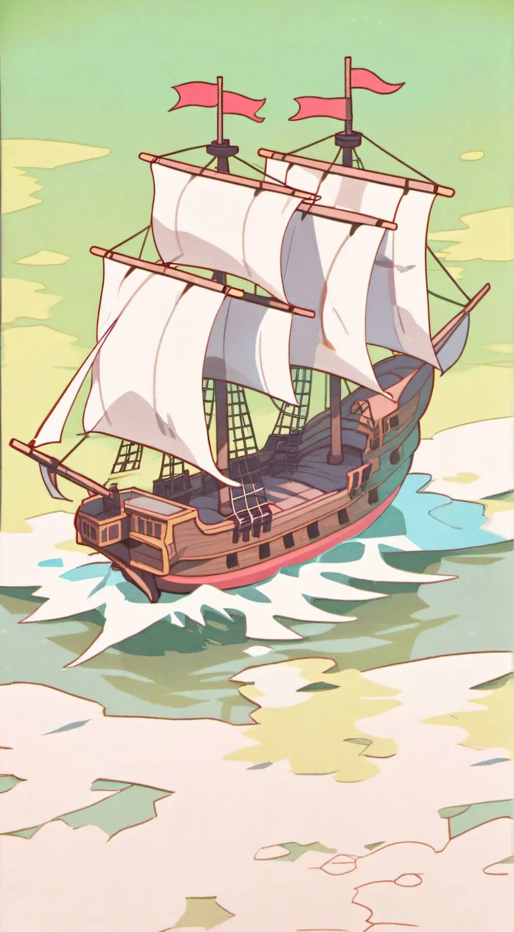 ai character: gt beach  background