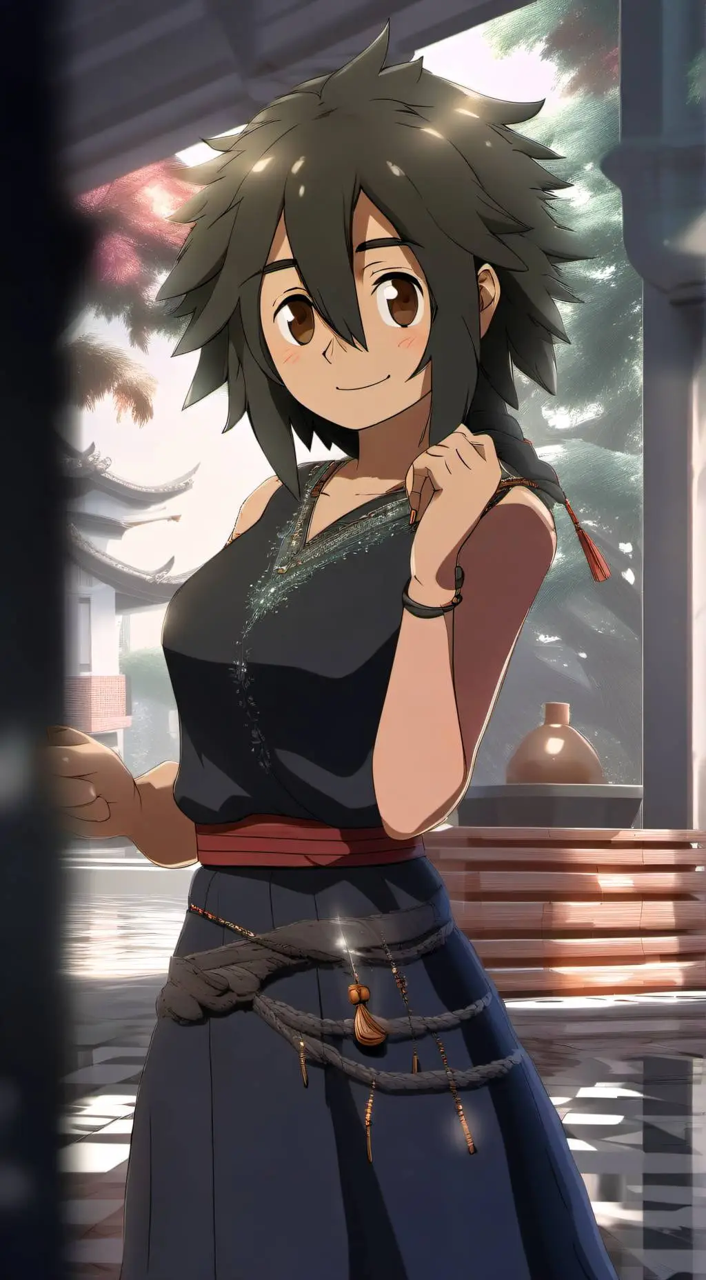 ai character: Elizabeth  background