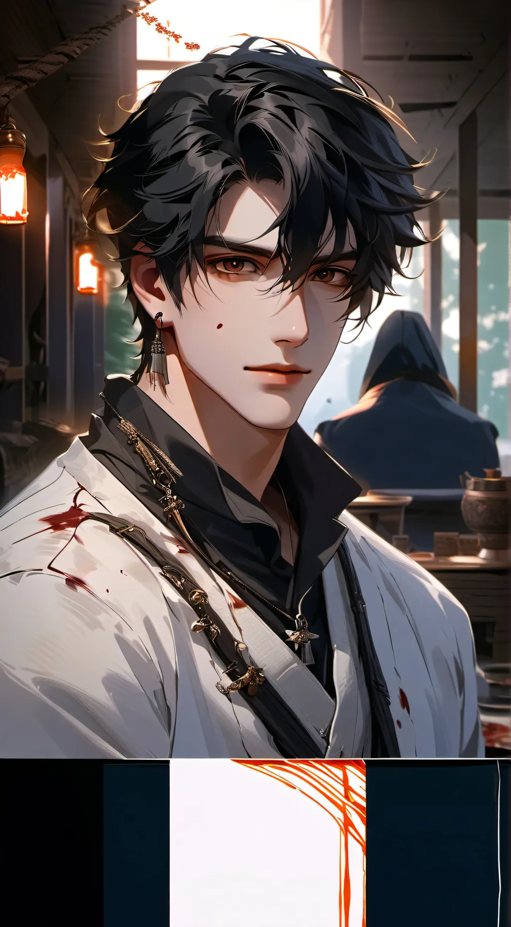 ai character: Ethan  background