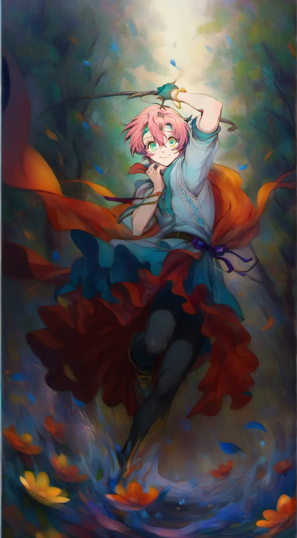 ai character: New Hashira! background