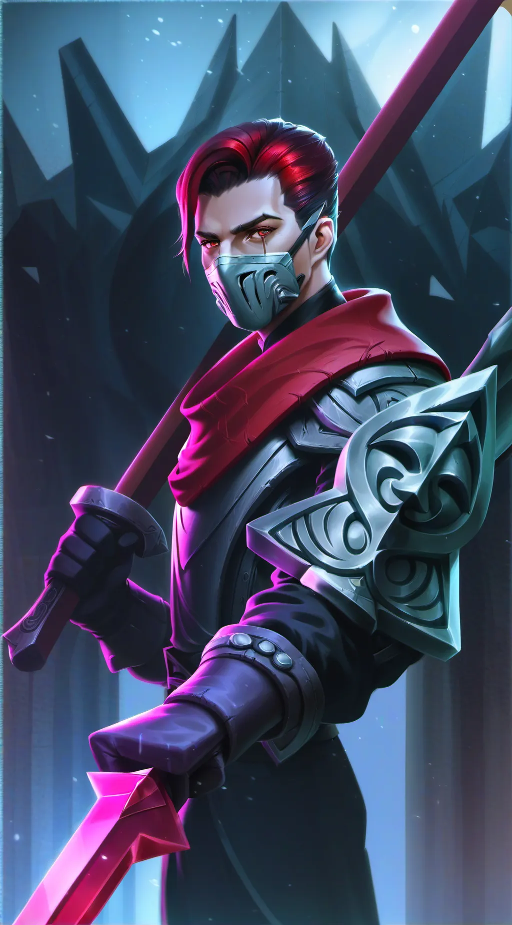 ai character: garde  background