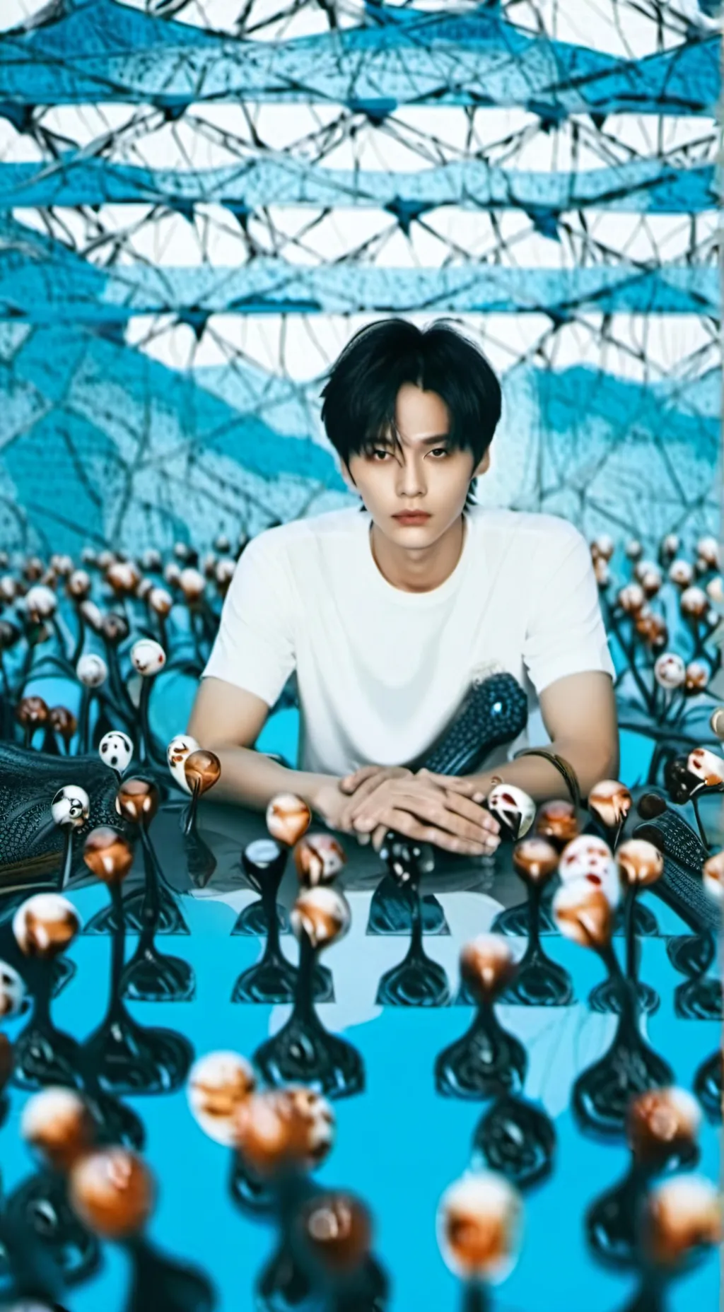 ai character: Skz background