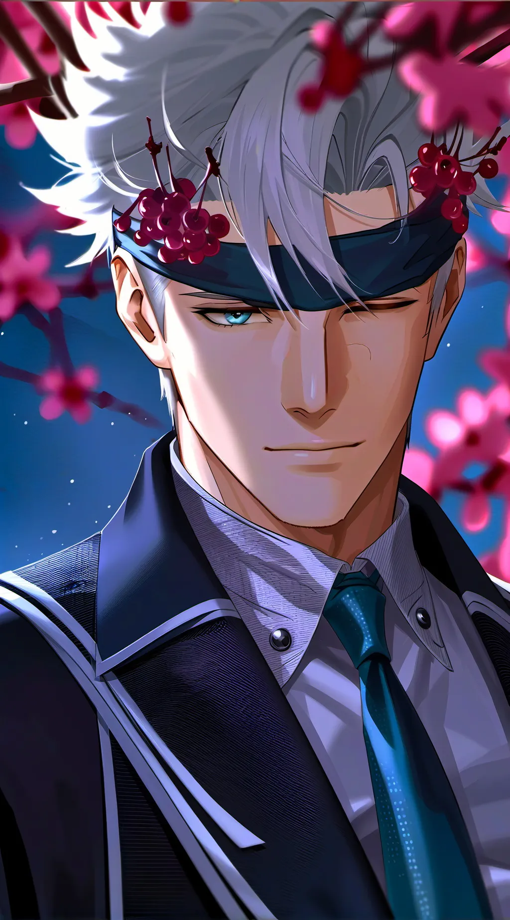 ai character: Gojo Satoru background