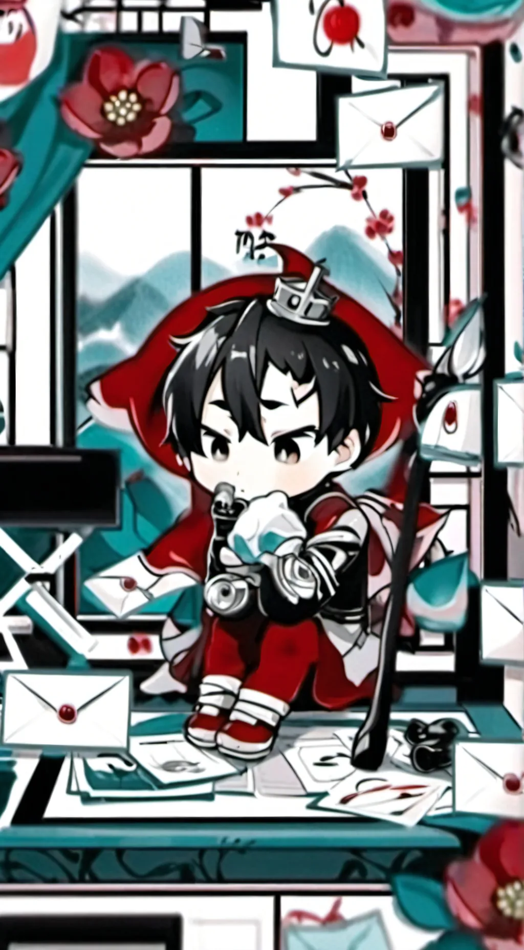 ai character: la envidiosa background