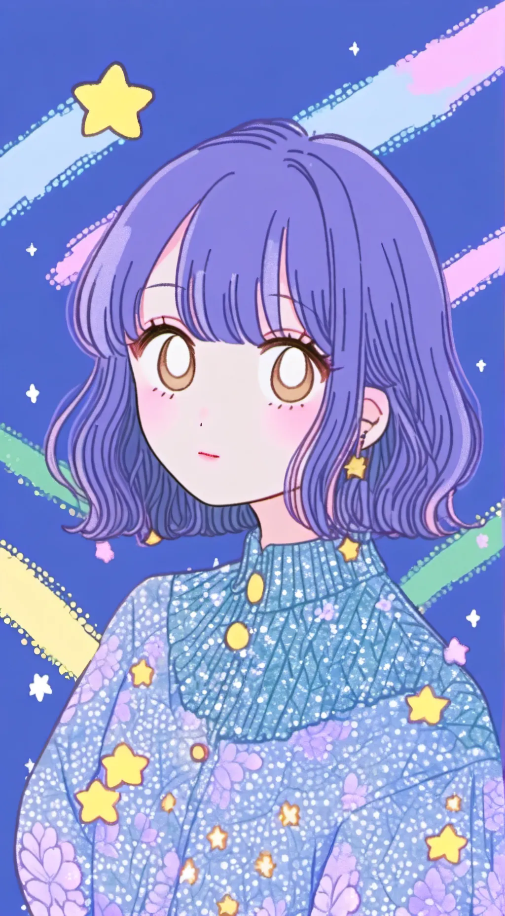 ai character: Lily background