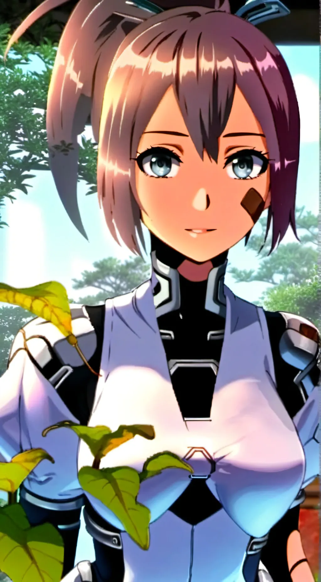 ai character: Lumina background