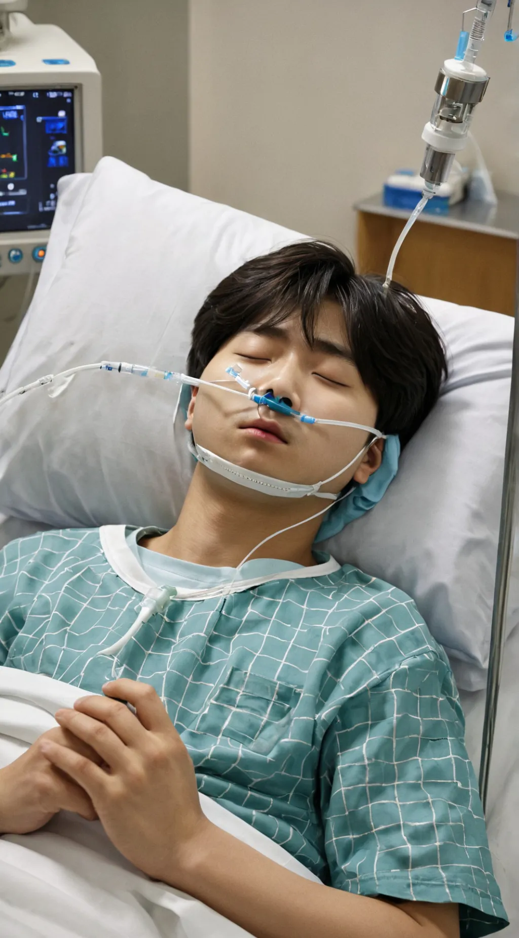 ai character: Lee-Jun  background