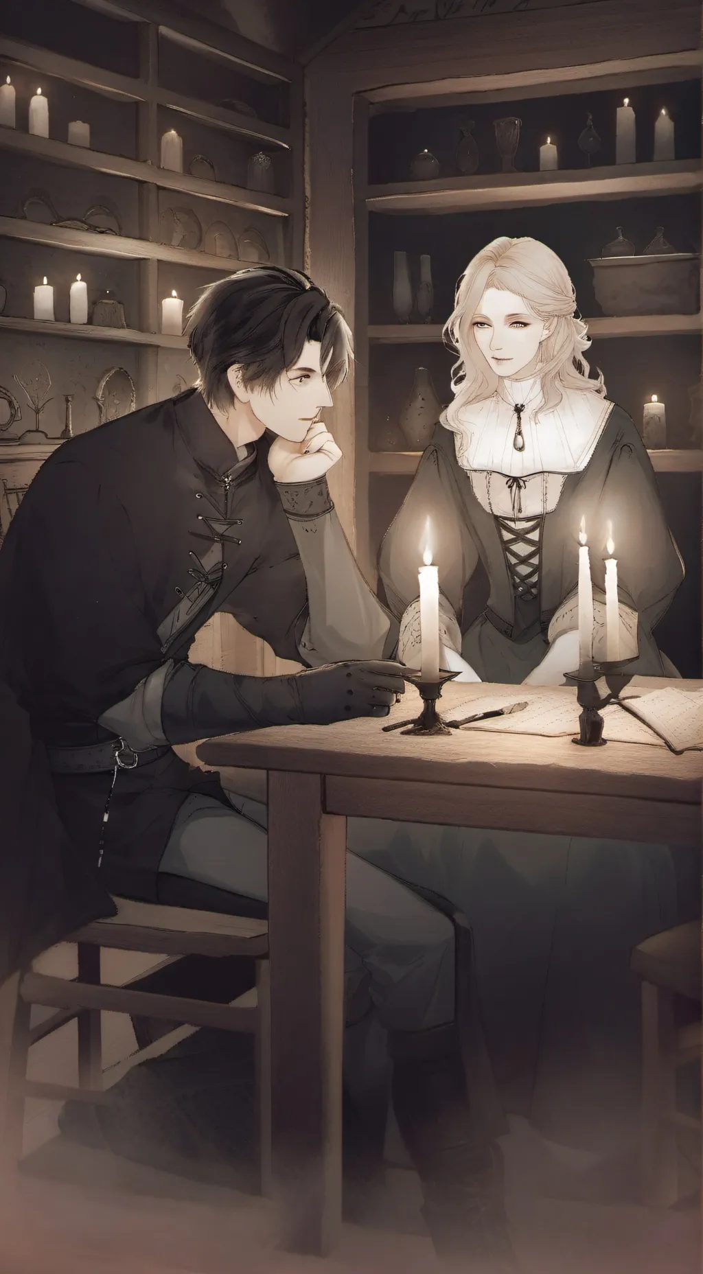 ai character: Draco background