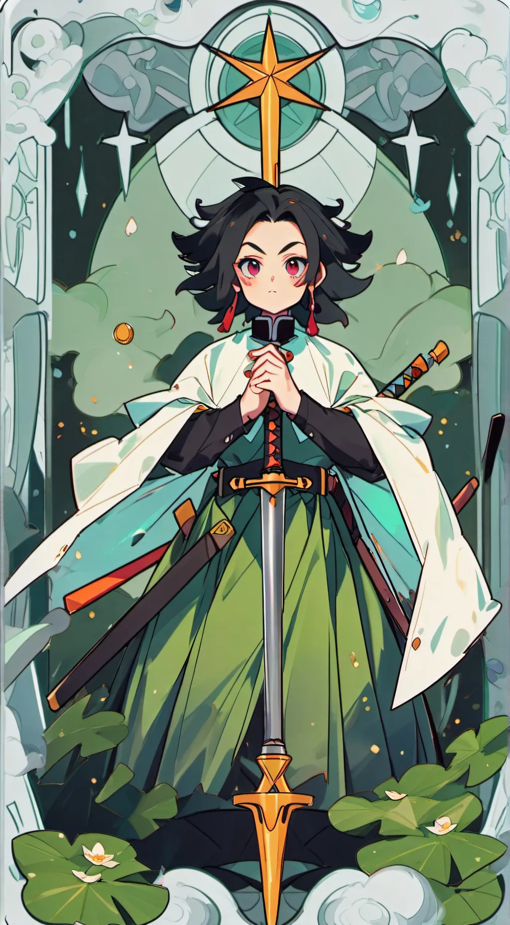 ai character: you vs muzan background