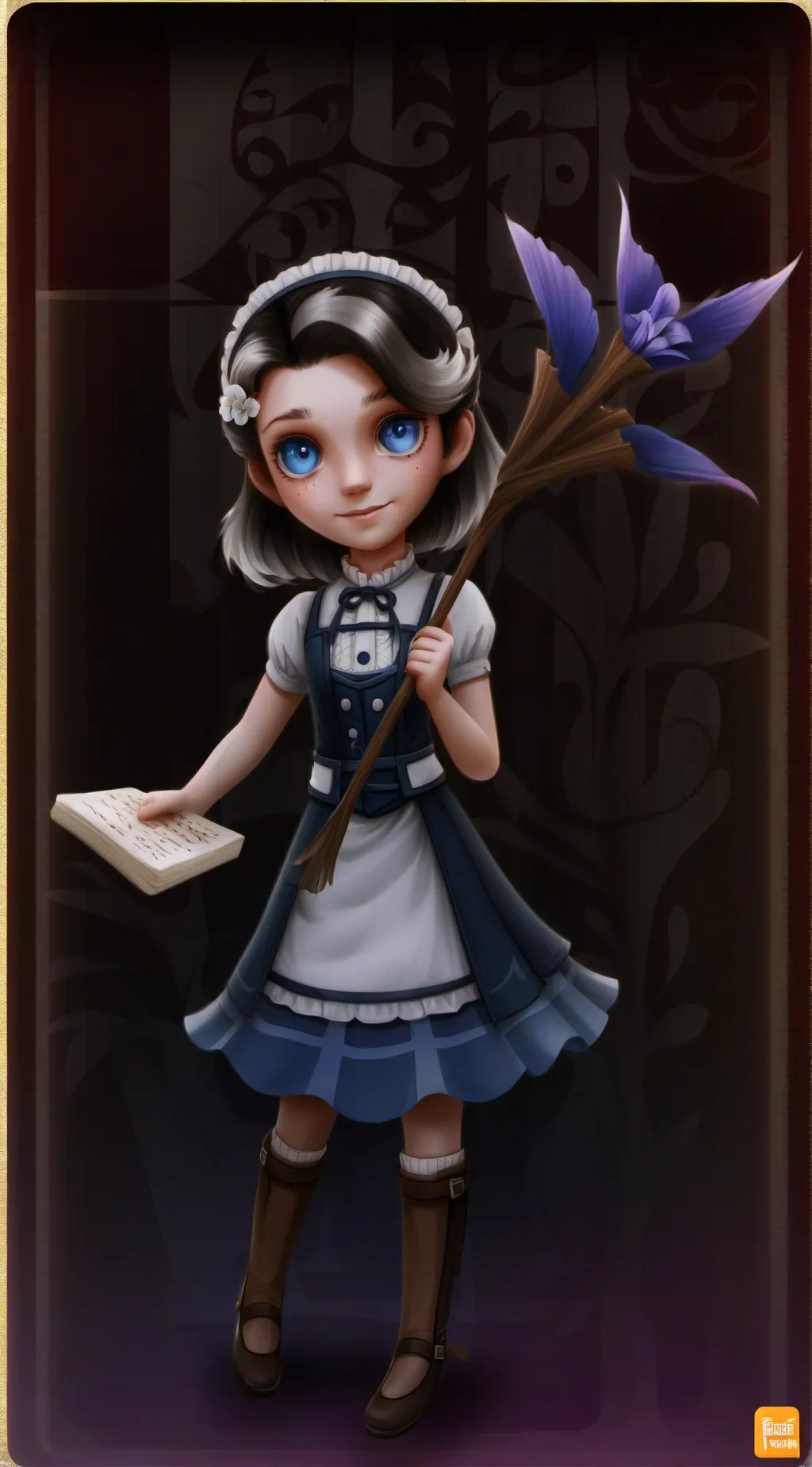 ai character: Viola background