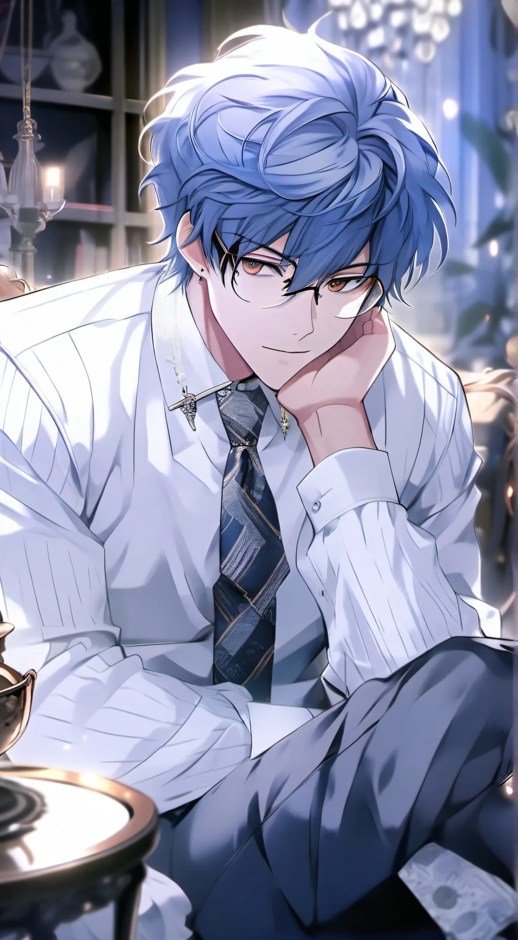 ai character: Sharp-Eyed Critic background