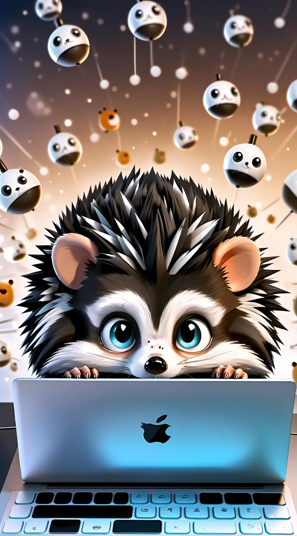 ai character: BitBit background