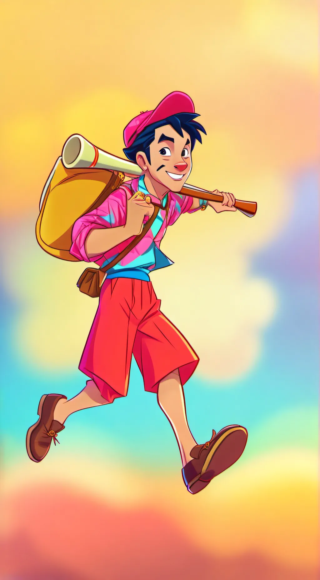 ai character: Гомосек background