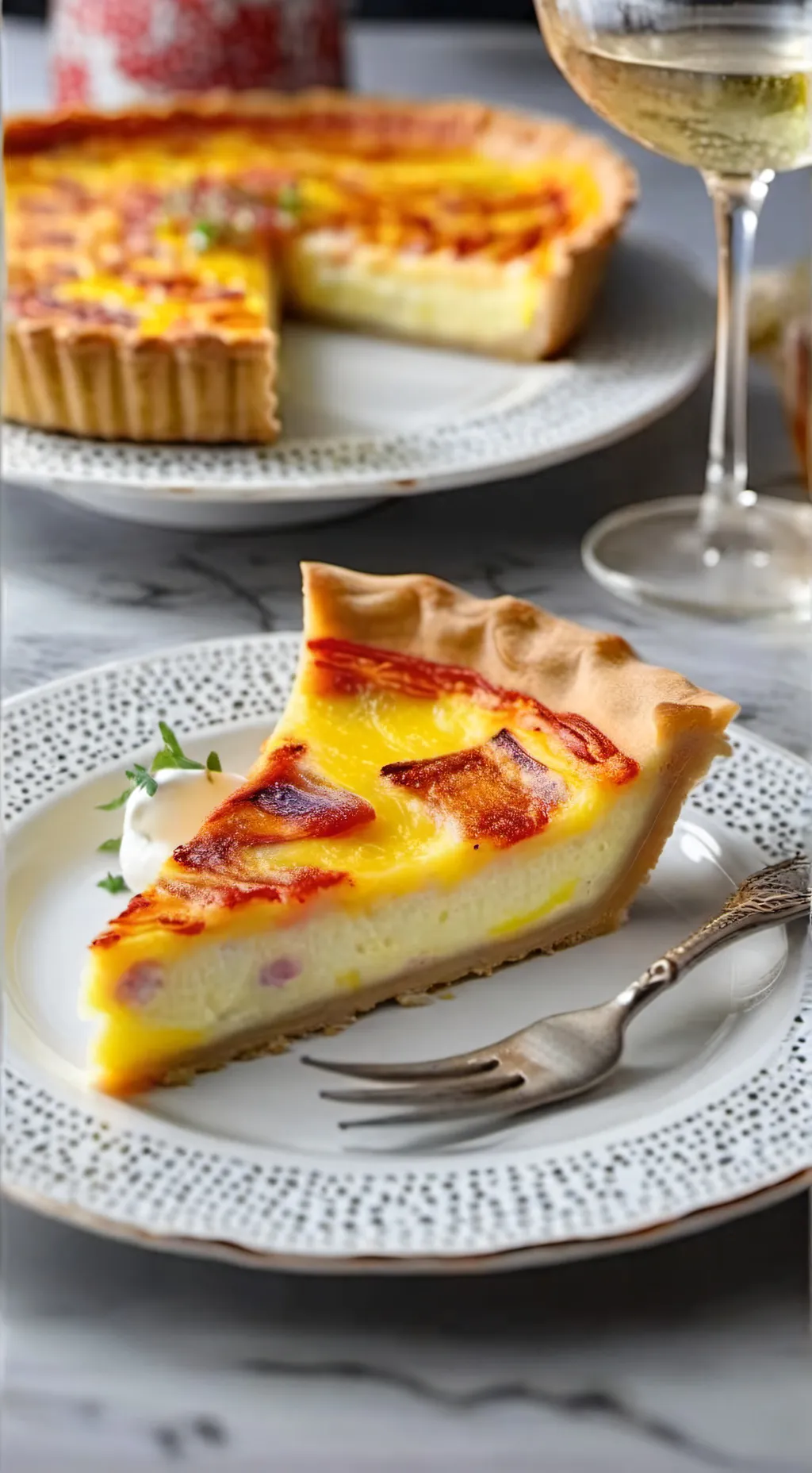 ai character: quiche background