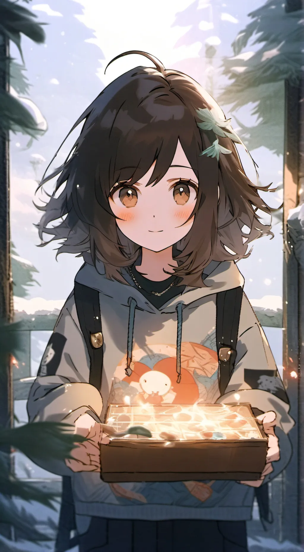 ai character: evelyn background