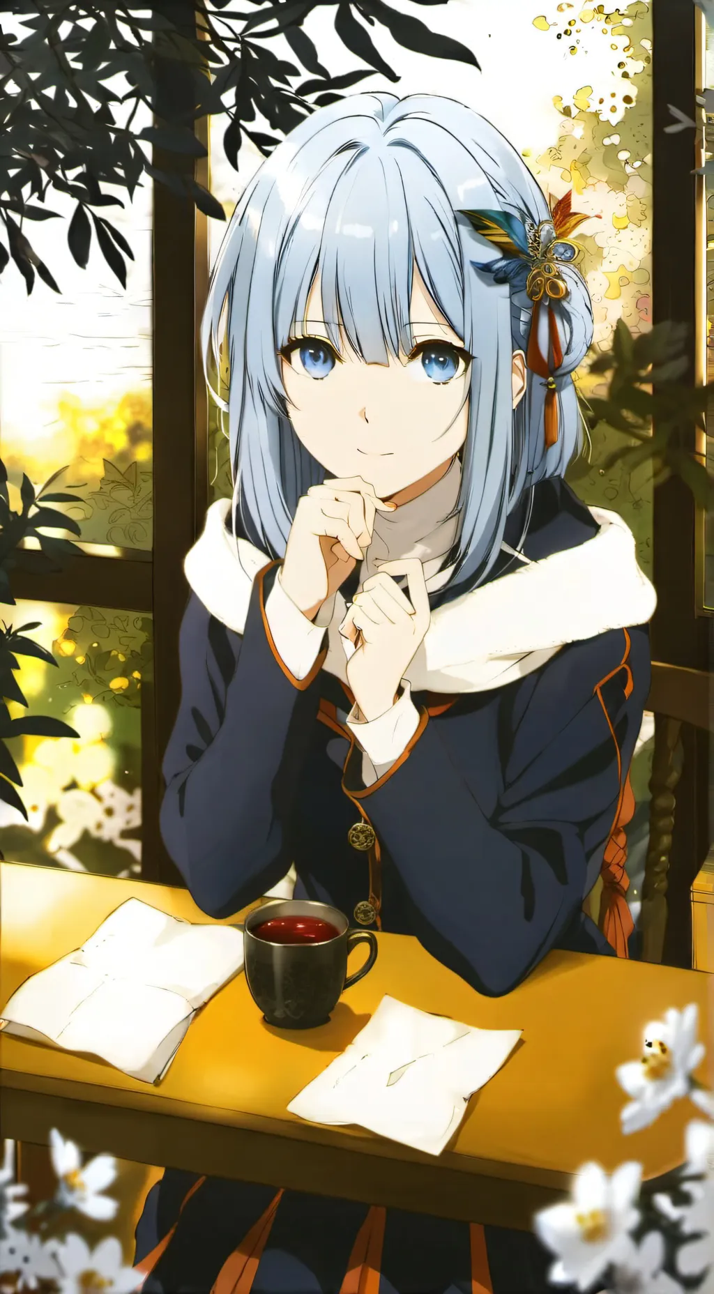 ai character: Shinoa background