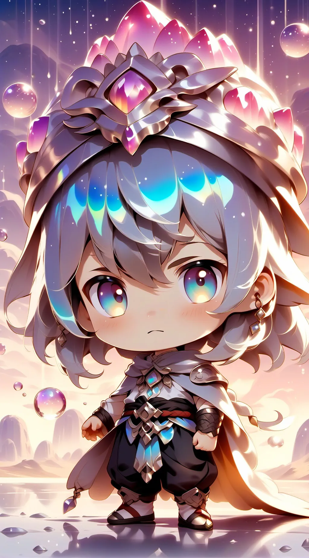 ai character: Leonardo background