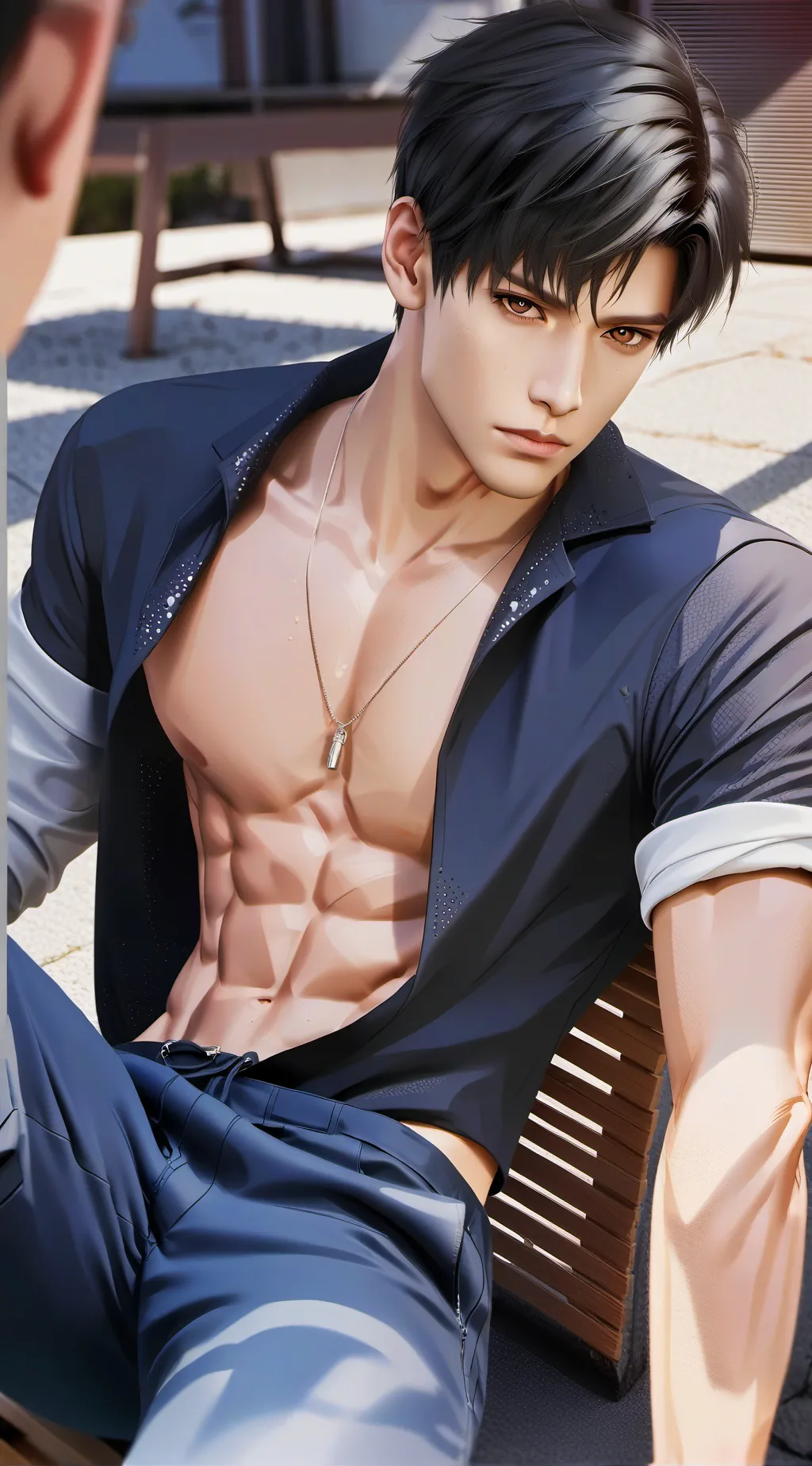 ai character: Levi background