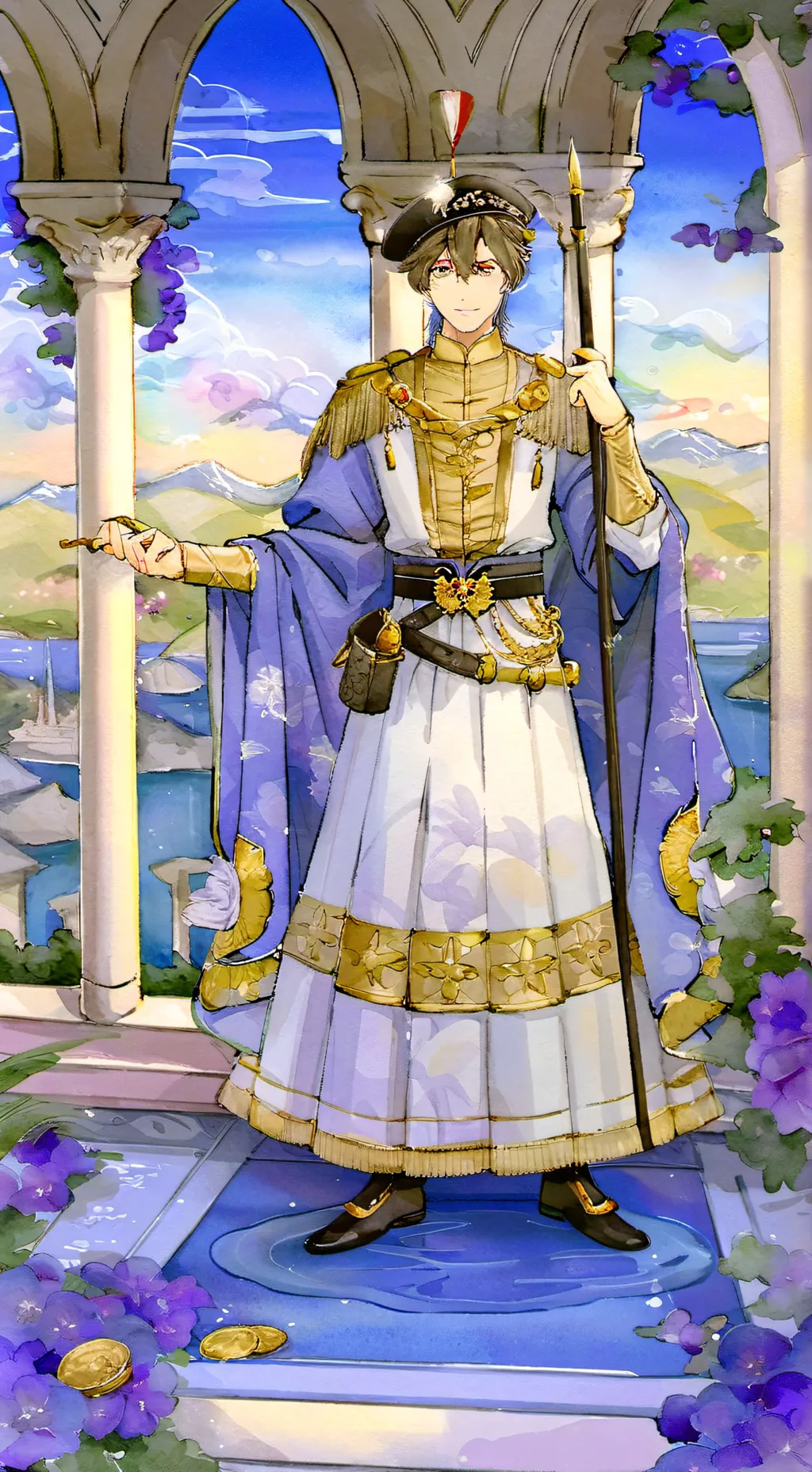 ai character: François background