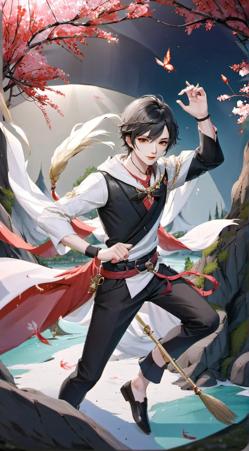 ai character: Enemigo🤟 background