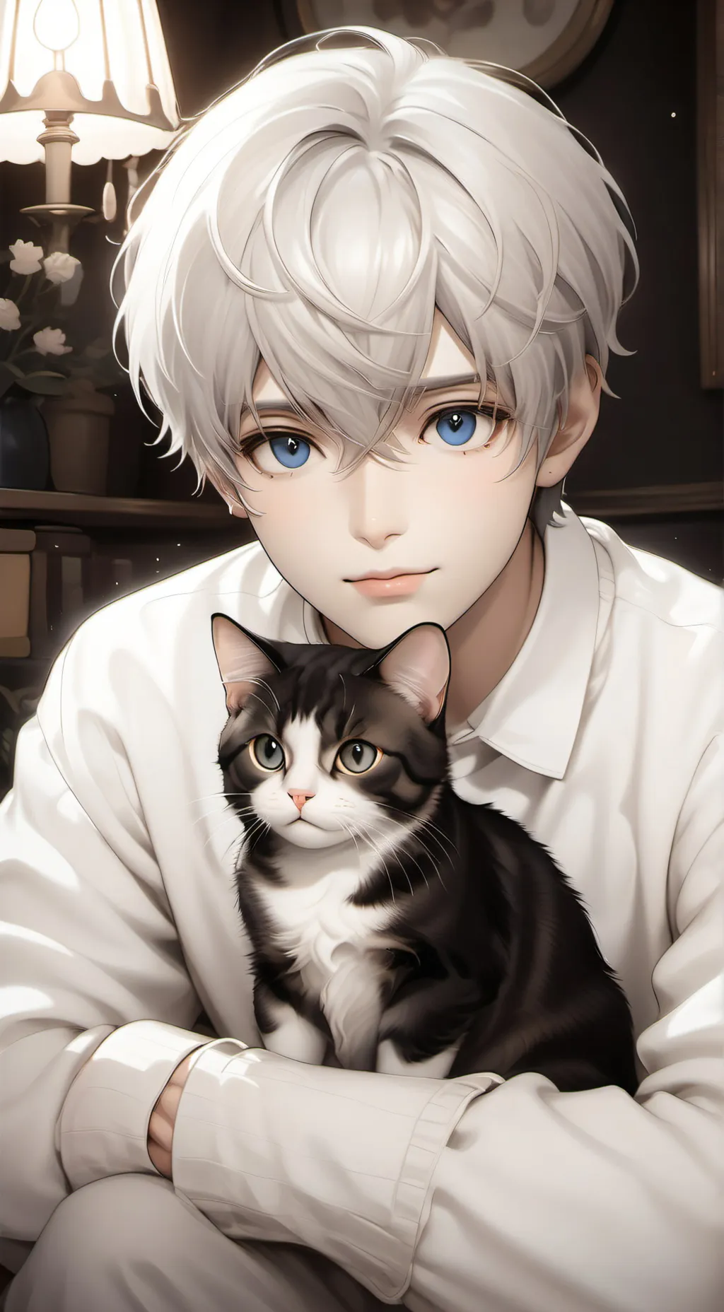 ai character: Whiskers background