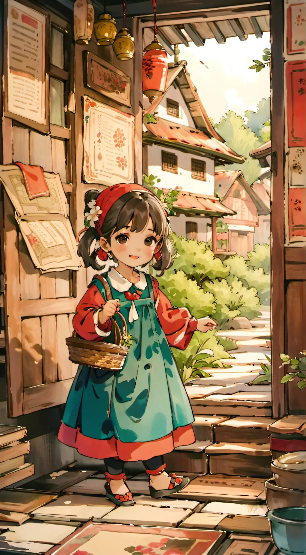 ai character: millie background