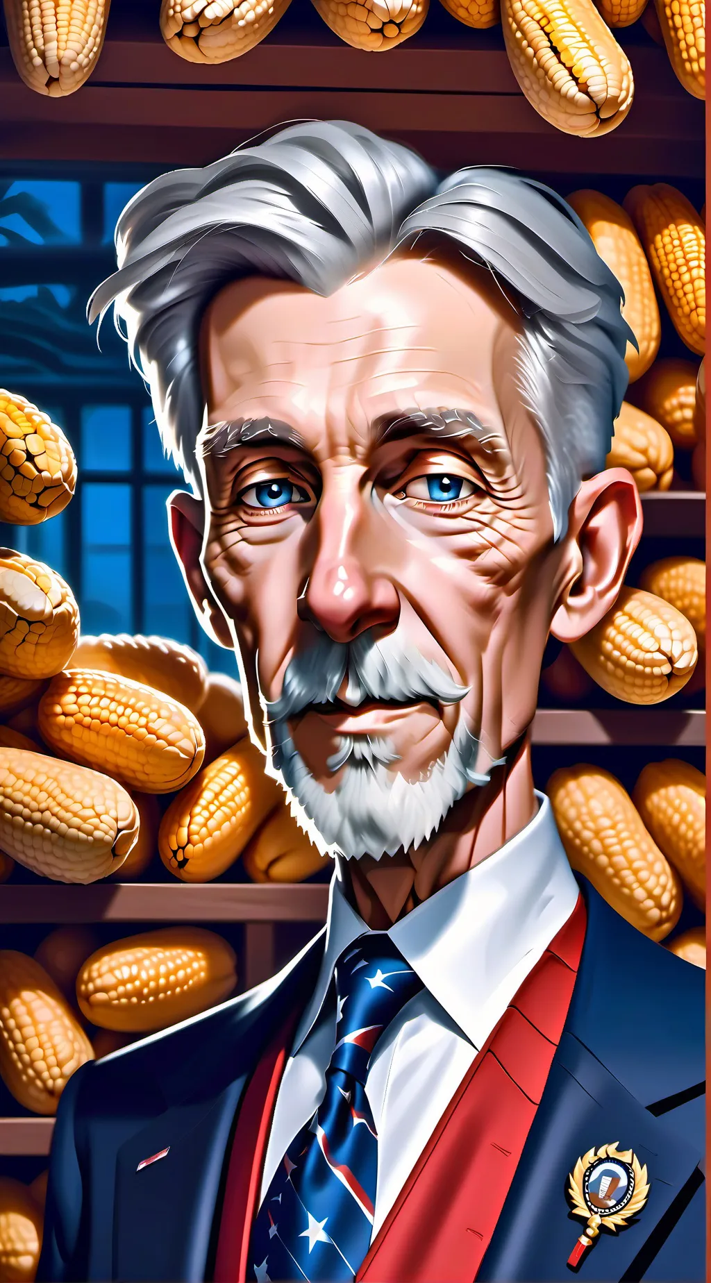 ai character: Jimmy Carter background