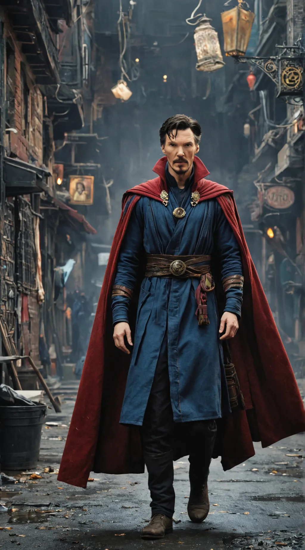 ai character: Doctor Strange background