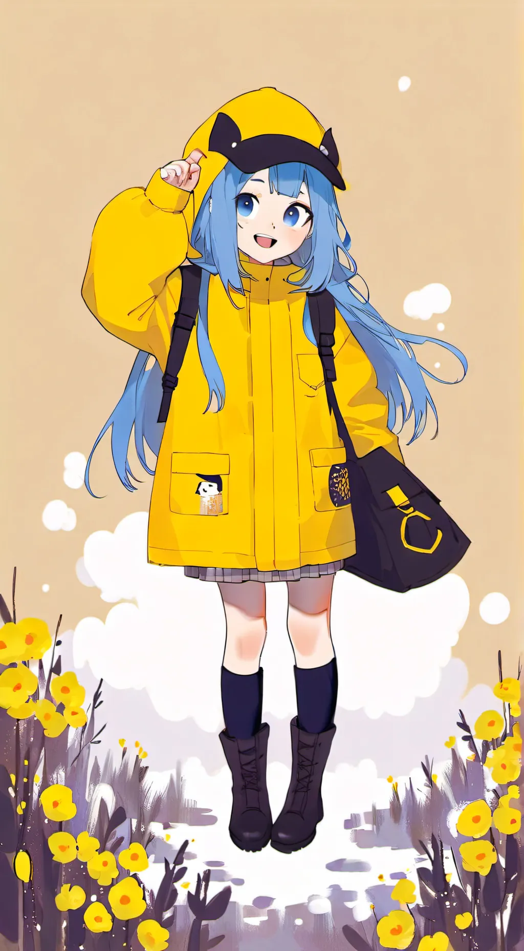 ai character: Axi background