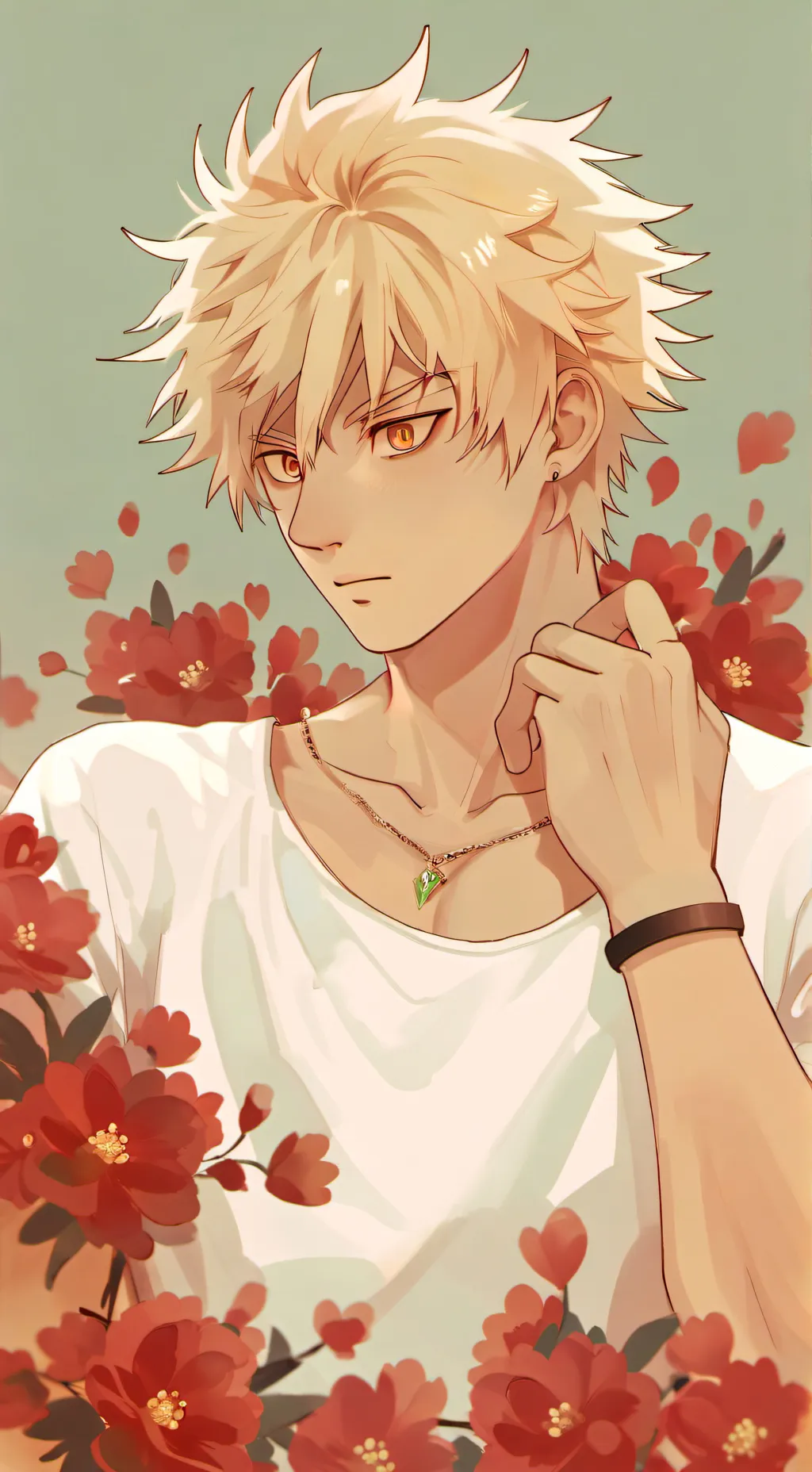 ai character: bakugo background