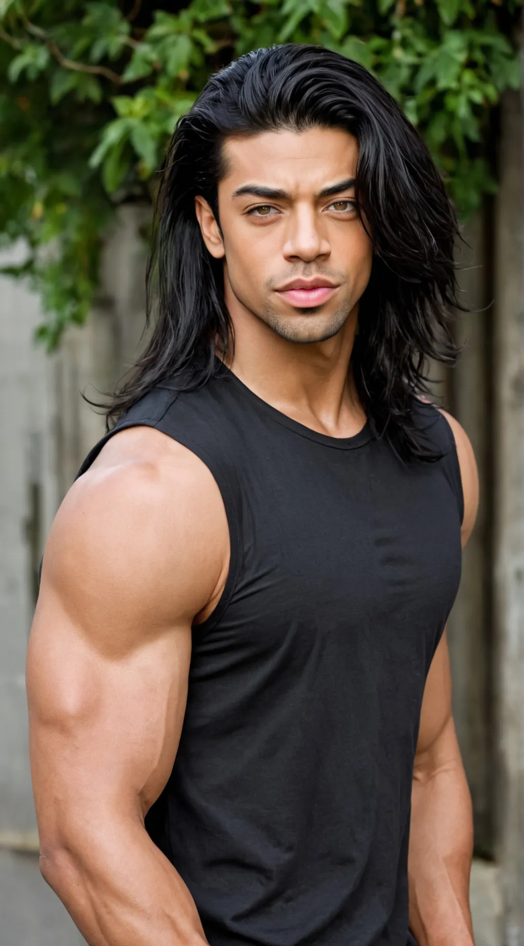 ai character: Jordan July  background