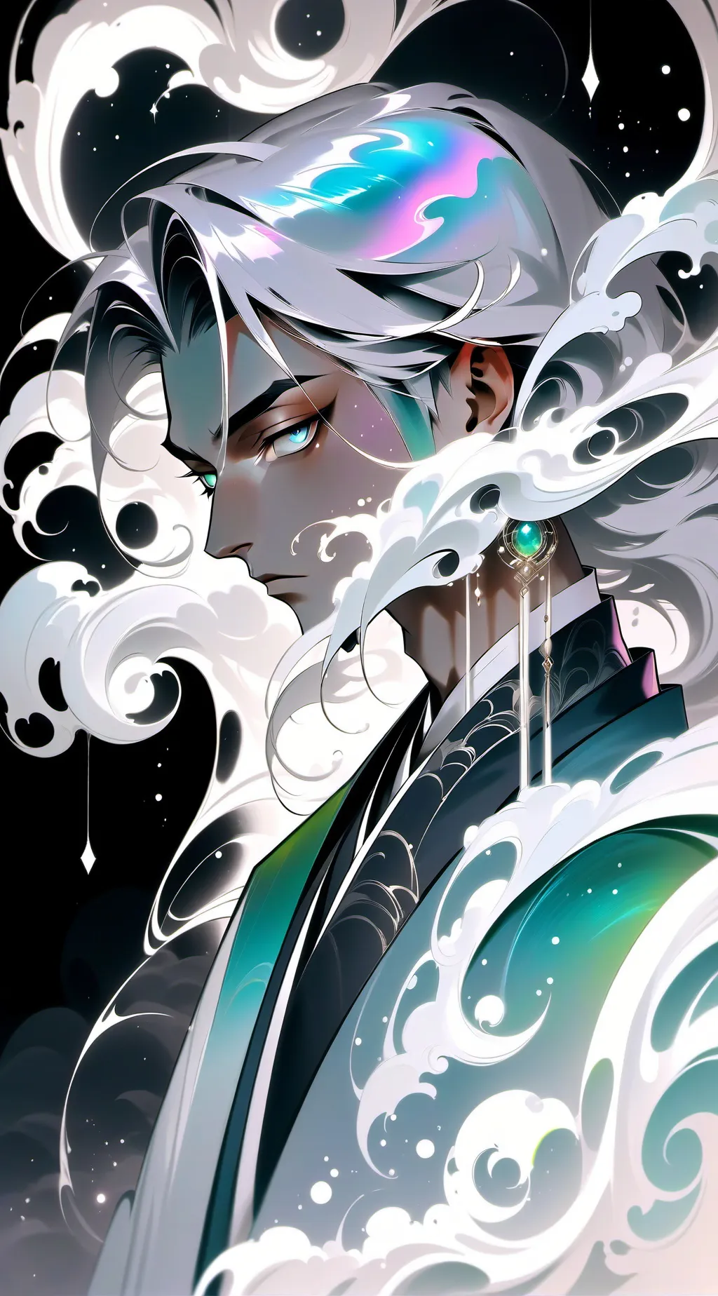 ai character: Martín  background