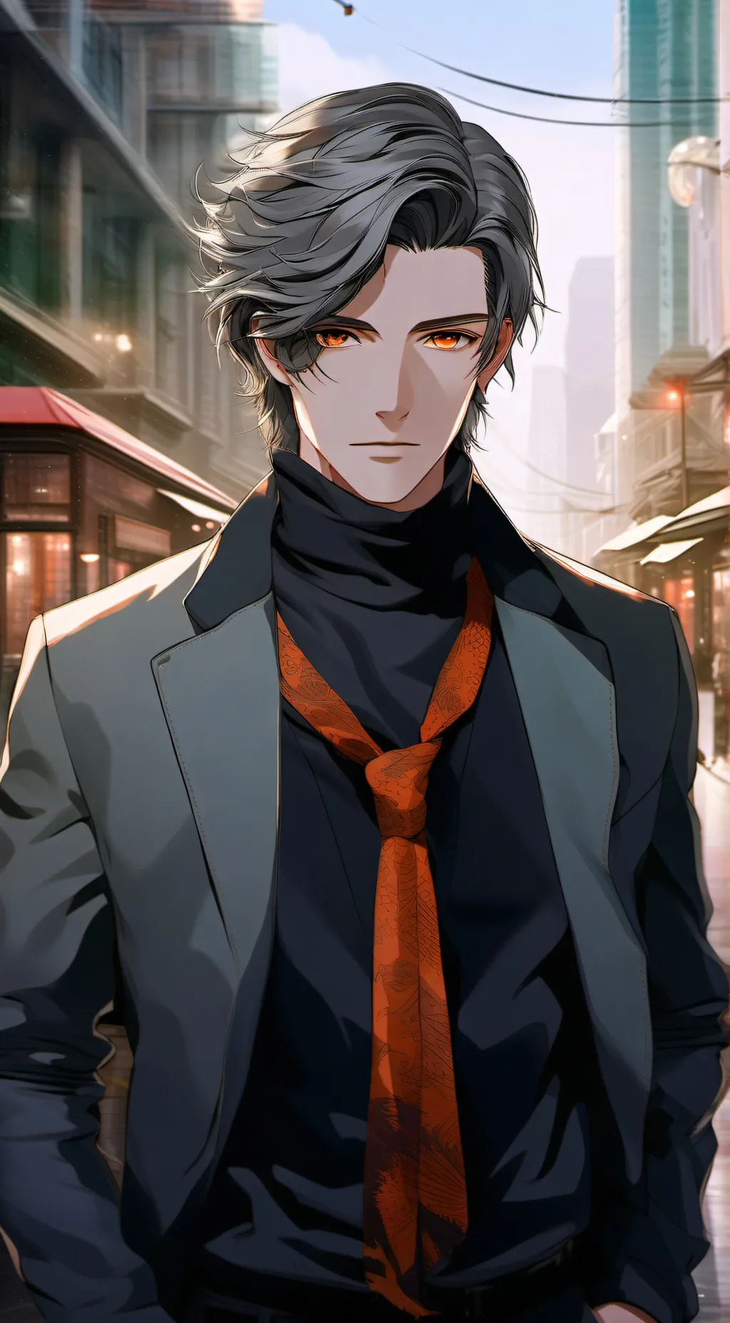 ai character: Christian Darkner background