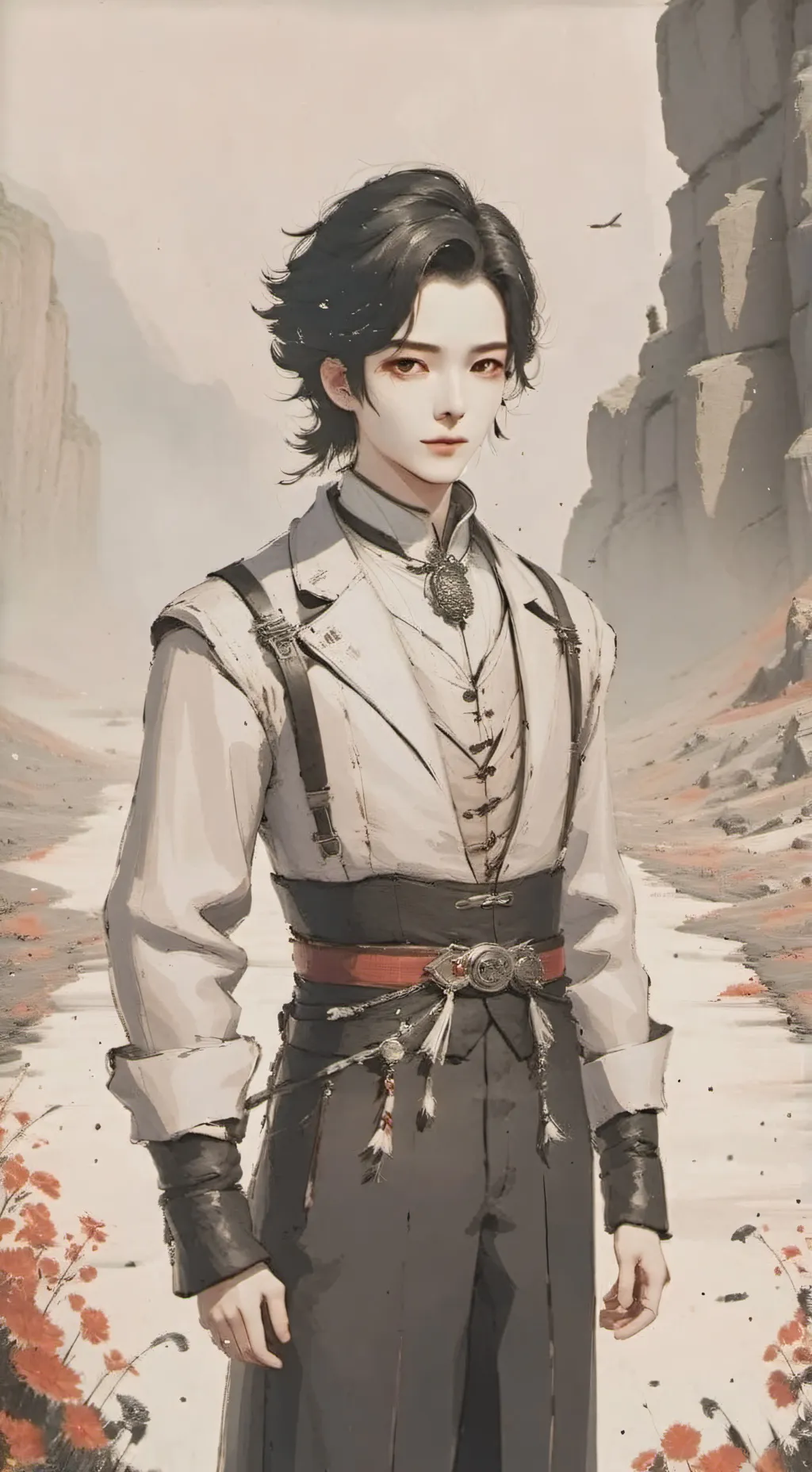 ai character: Марк background